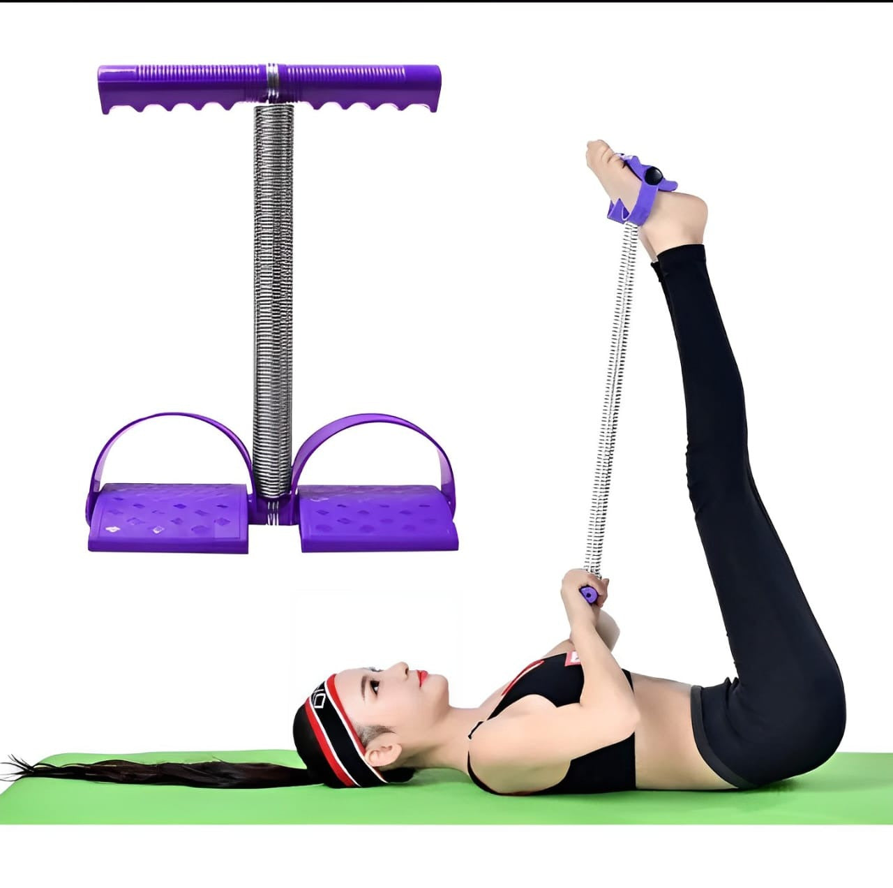 Tummy Trimmer Spring Bally Fat Burner | Home Gym Workout for Weight Loss (Double Spring)